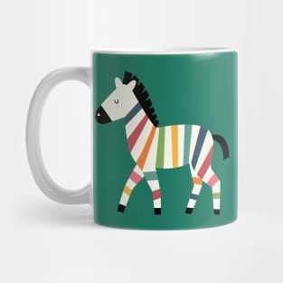 Rainbow Zebra Mug